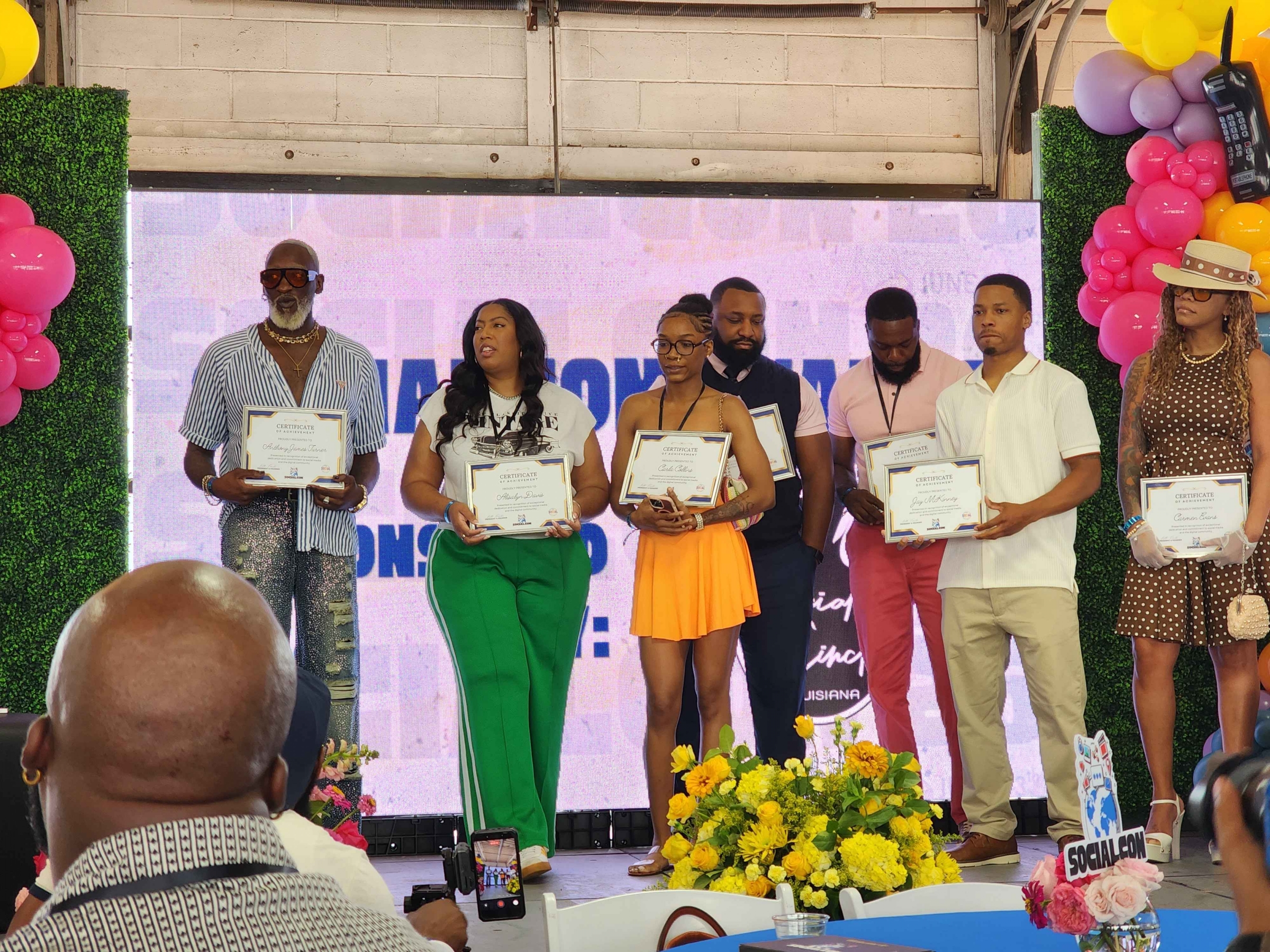 Award Winners. Photo by Kendall Mears